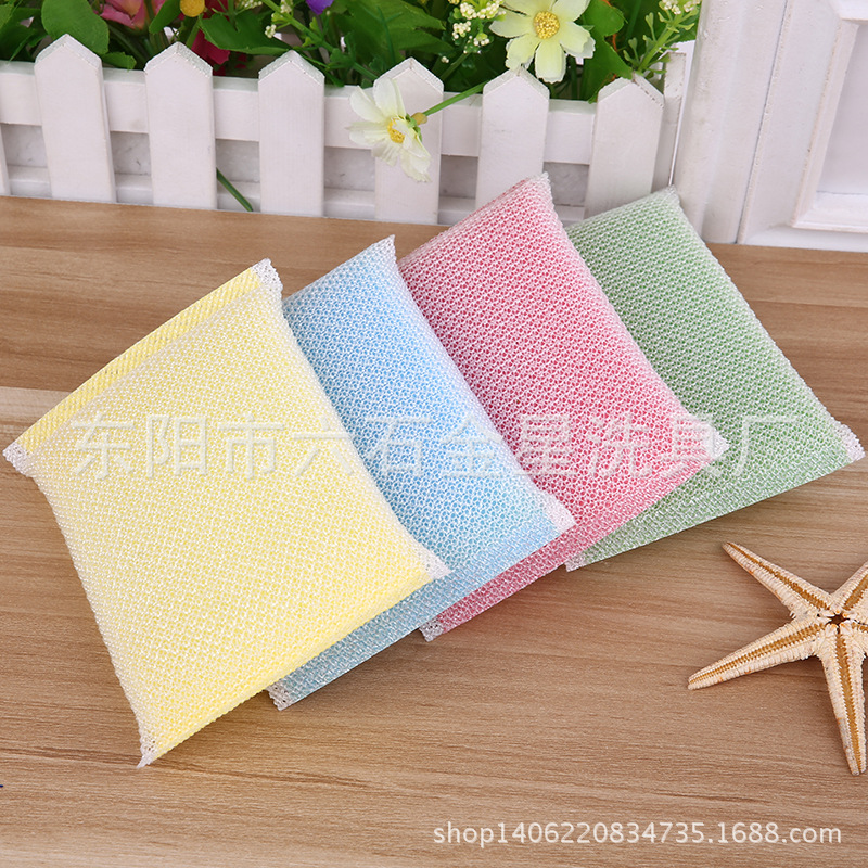 Kitchen Towel Strong Decontamination Cleaning Towel New Thickened Absorbent Non-Oil Antibacterial Type Dishwashing Cloth details Picture