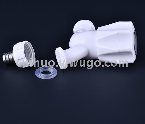 Fabricante en stock plástico PP washer grifo engrosado rápido abierto single cold washer grifo Application Scenario