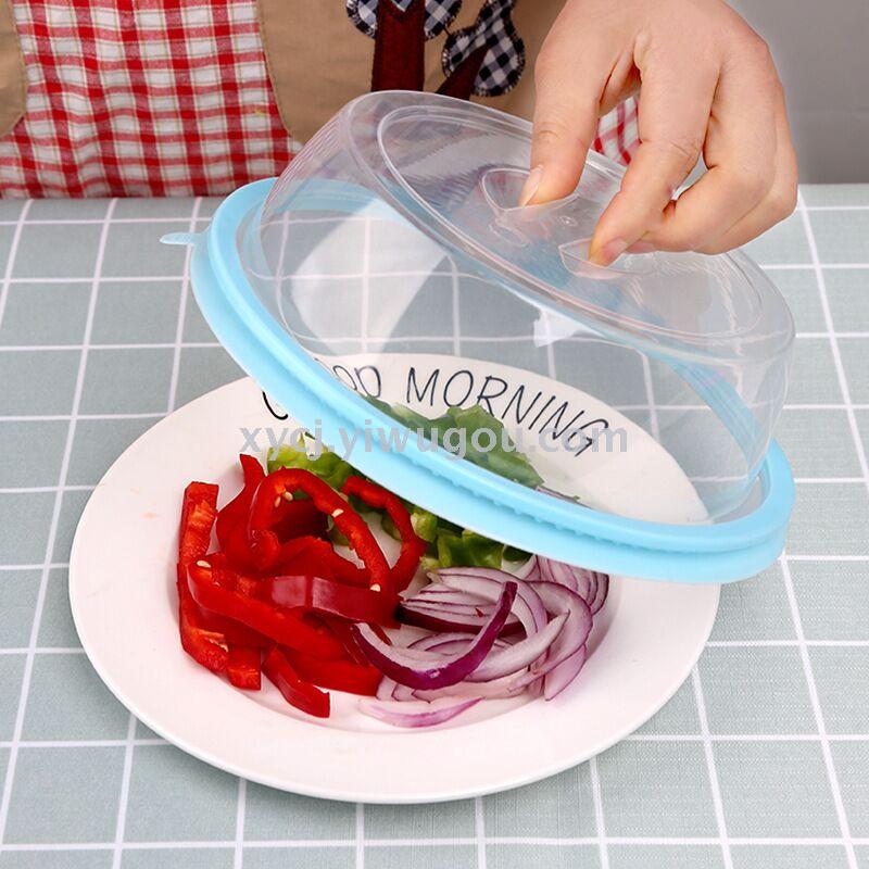 Can superimpose refrigerator fresh-keeping dish lid, bowl lid and dish lid