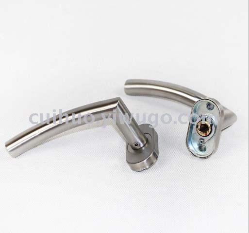 Venta caliente acero inoxidable boutique manija de puerta resistente a altas temperaturas herrajes para puertas accesorio accesorio de puerta al por mayor Specification image