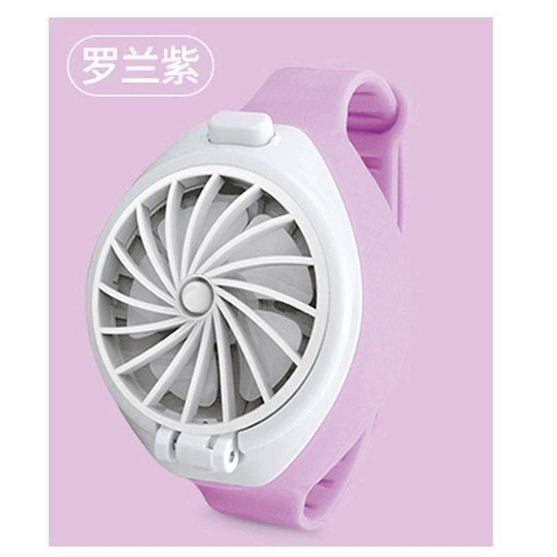 New bestseller, new cross-border watch fan, USB mini charging, lazy person's small fan, creative student and children's gift Item Picture
