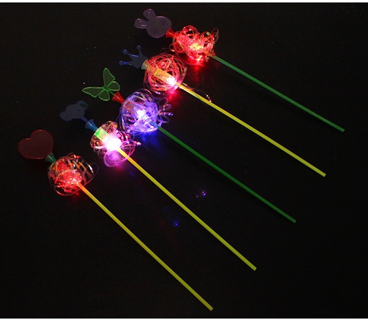 New bestsellers, novel toys, versatile magic bubble sticks, ribbons, magic sticks, bubble flowers, and luminous sticks are selling well at street stalls Specification drawing