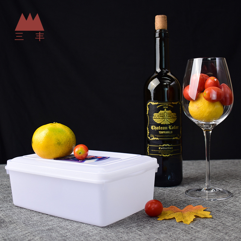 Factory direct sales of thickened refrigerator freezer preservation boxes, sealed transparent plastic heat-resistant lunch boxes Application Scenario