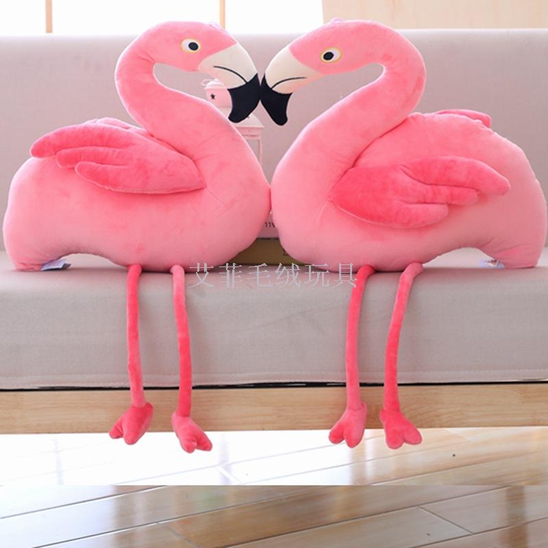 ins Flamingo soft plush toy pillow children's gift details Picture