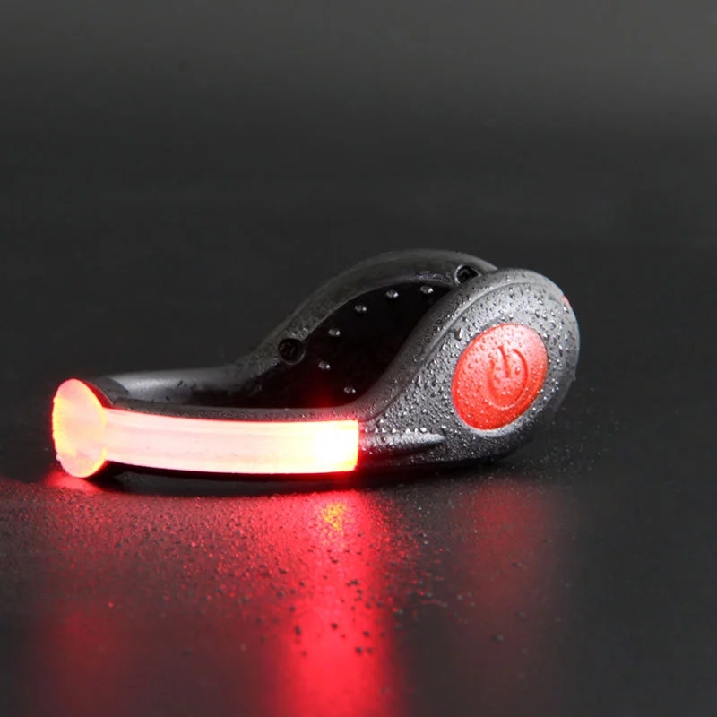 The new group-buying outdoor sports night running led safety warning light is a bestseller at the street stall, featuring a running light and illuminated shoe clip Item Picture