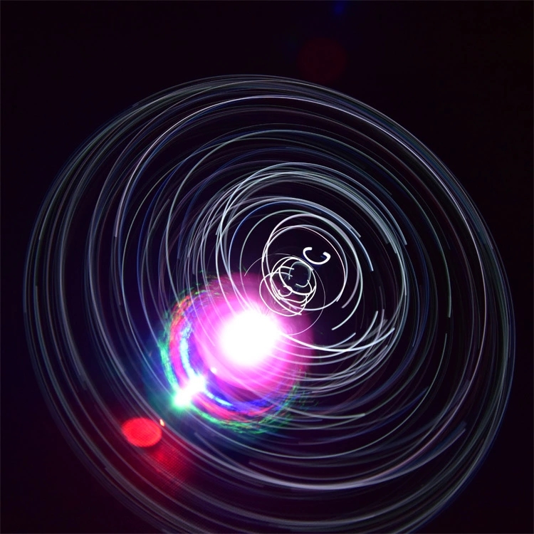 New bestsellers at street stalls: Electric flash music gyroscope, drifting gyroscope, light-emitting tape, crown fiber optic light-emitting toy Item Picture