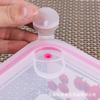 Manufacturer wholesale microwave ovens, fruit boxes for preservation, sealed rectangular refrigerators, lunch boxes, portable plastic lunch boxes Specification image