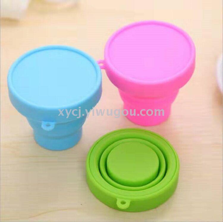 Collapsible portable water bottle
