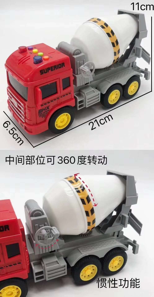 Factory direct sales: A variety of best-selling lighting, music, inertial engineering vehicles, mixer trucks, sanitation vehicles, trailer trucks and excavator trucks are mixed and assembled Specification drawing