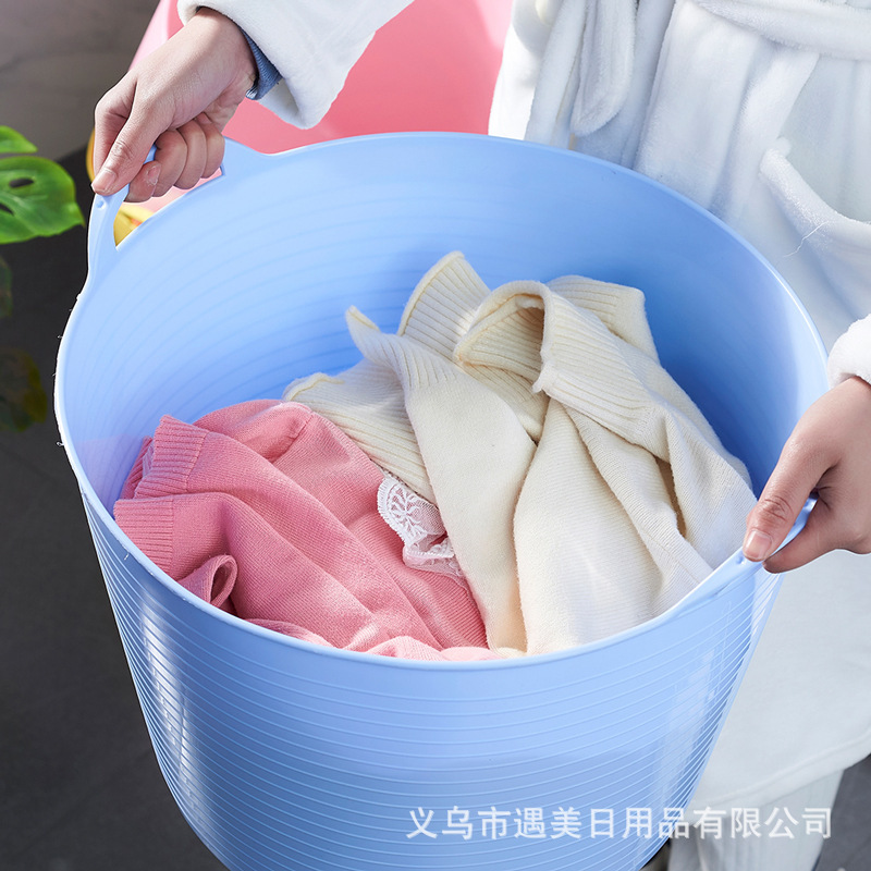 创意大号脏衣篮洗衣篮 玩具收纳篮 收纳桶 玩具筐宝贝洗澡桶