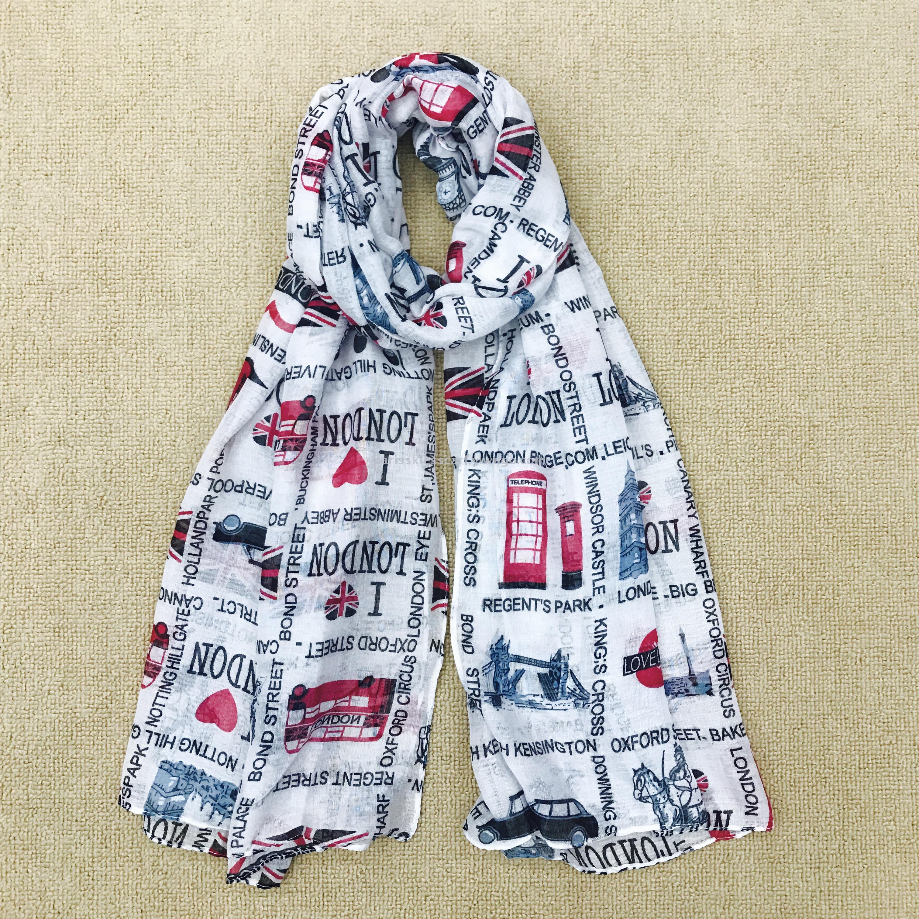 90*180 Bali yarn British-style polyester printed scarf factory direct sales, exclusive for foreign trade Application Scenario