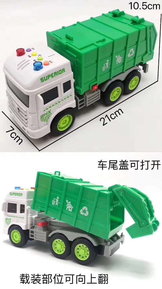 Factory direct sales: A variety of best-selling lighting, music, inertial engineering vehicles, mixer trucks, sanitation vehicles, trailer trucks and excavator trucks are mixed and assembled details Picture