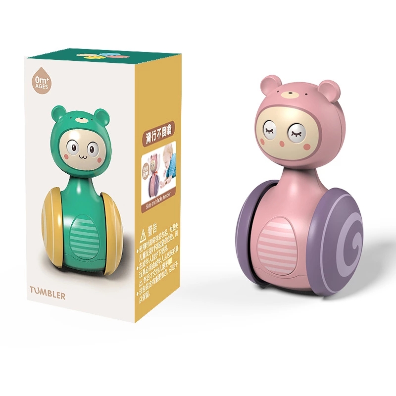 Night market stall product manufacturer direct sales of goods, ground promotion of untoppling dolls and rattle bells, hot sales, wholesale of baby gifts and toys full figure