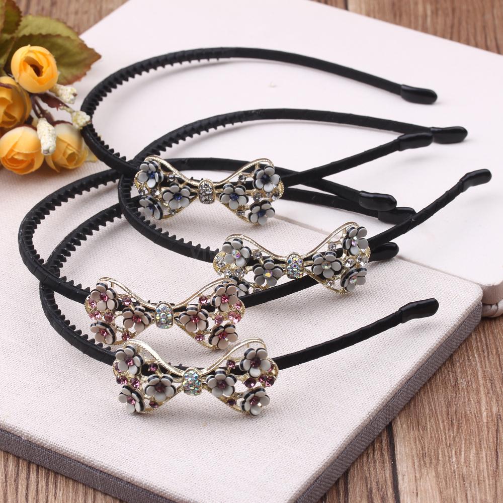 Pudding pequeño stand stand accesorios para el cabello coreano hoopy accesorios para el cabello strass jenka liu presión clip para el cabello clip para la cabeza de la tarjeta accesorios para la cabeza de la red Item Picture