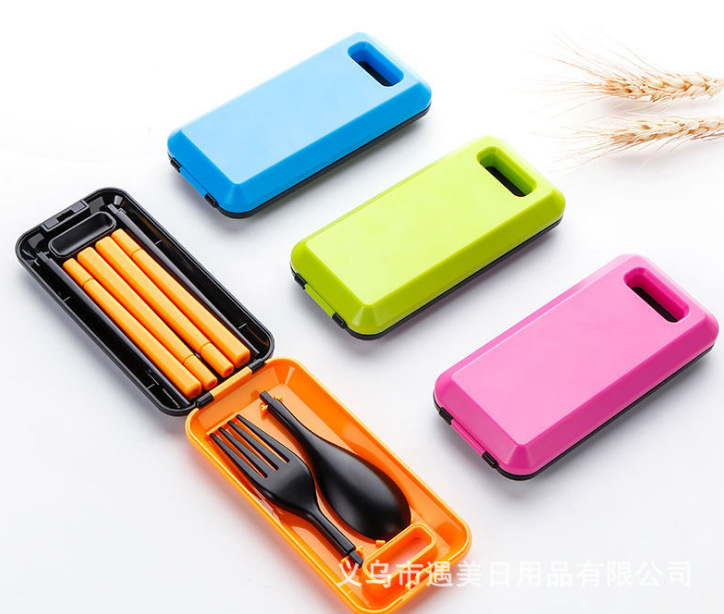Chopsticks and spoons storage box, first-hand supply, portable daily necessities, a popular online hit Specification image