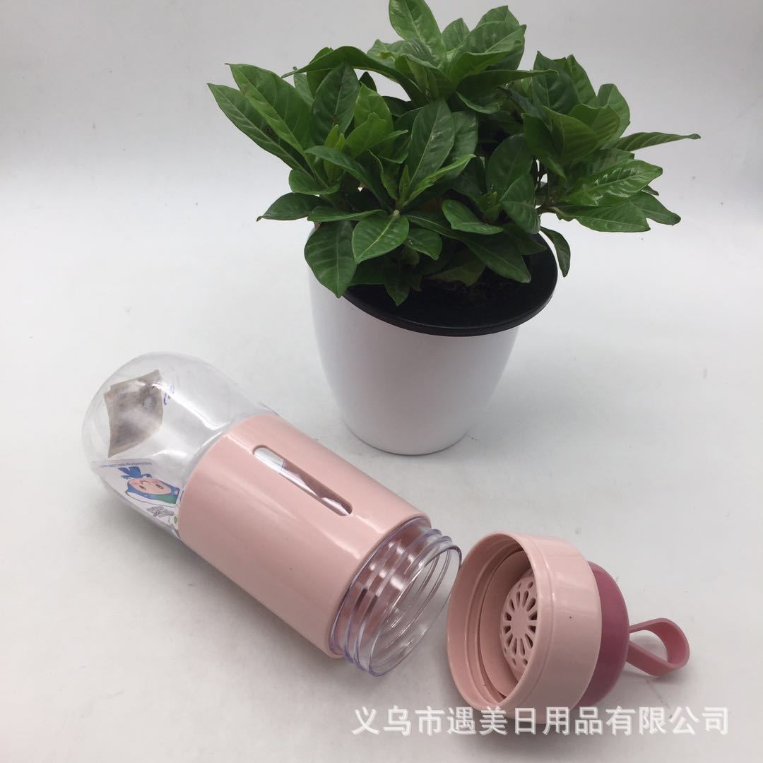 Moda taza de agua de plástico mujer entonces llevar pajita estudiante deportes al aire libre fitness kettle tazas fabricantes al por mayor Specification image