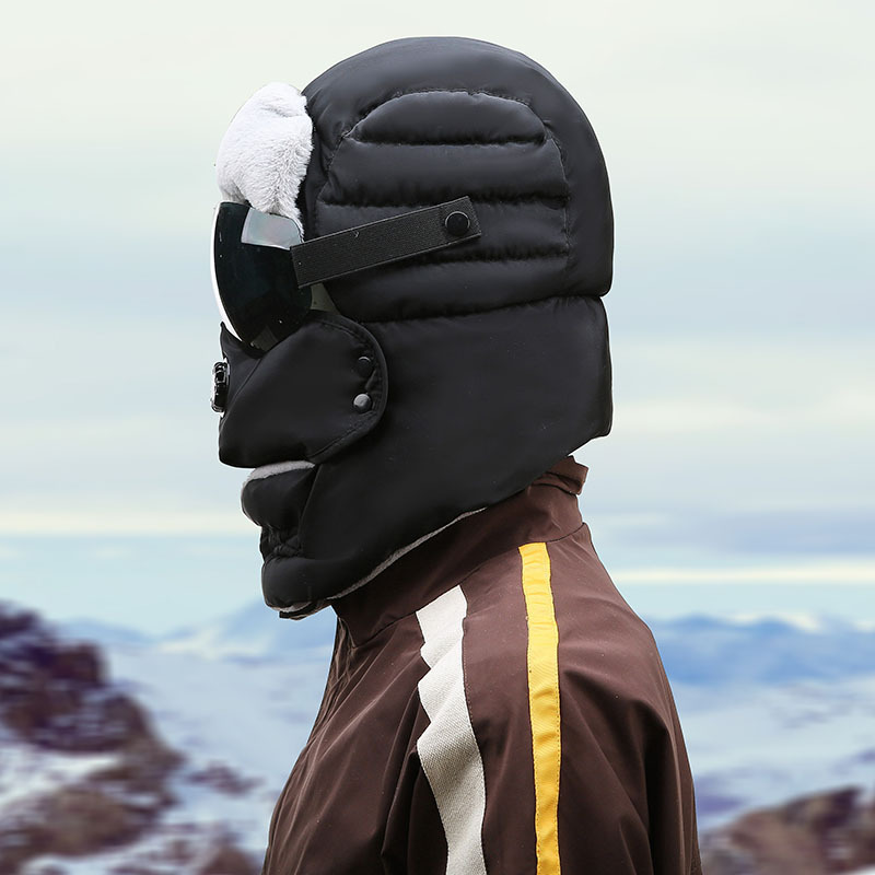 防护面罩实物图