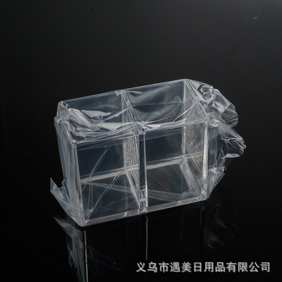Thickened transparent acrylic simple and creative makeup and skin care products brush desktop eyebrow pen holder storage box Specification image