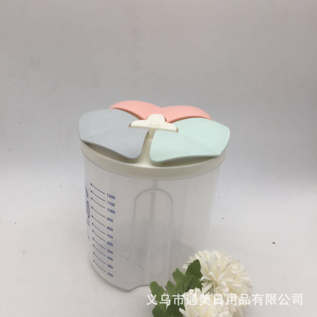 The manufacturer's multi-functional multi-grain storage tank with compartments, rotating transparent sealed tank, and kitchen dried fruit and food storage tank details Picture