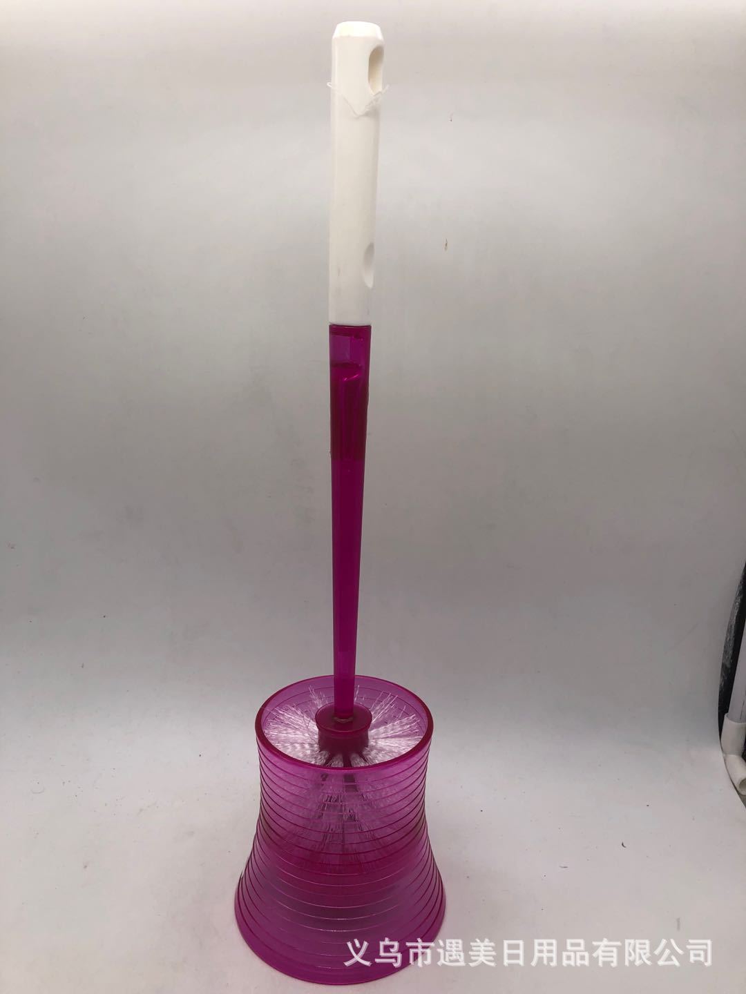 New creative toilet brush with base, stainless steel handle, toilet brush set, household bathroom cleaning, toilet cleaning brush wholesale