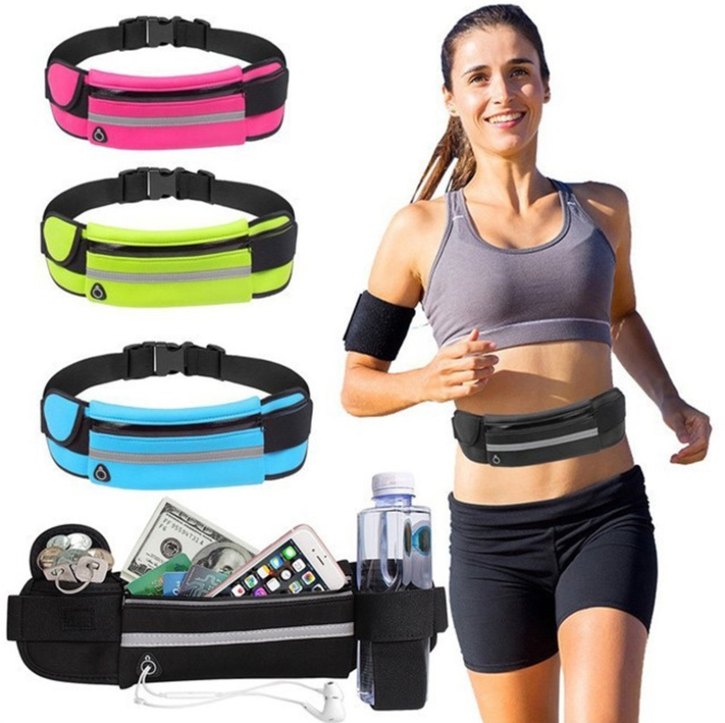 New sports bags, waist bags, running bags, outsourcing bags, cycling bags, mobile phone bags, fitness bags and portable bags from street vendors full figure