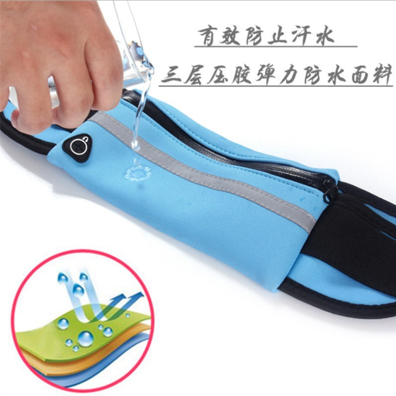 New sports bags, waist bags, running bags, outsourcing bags, cycling bags, mobile phone bags, fitness bags and portable bags from street vendors details Picture