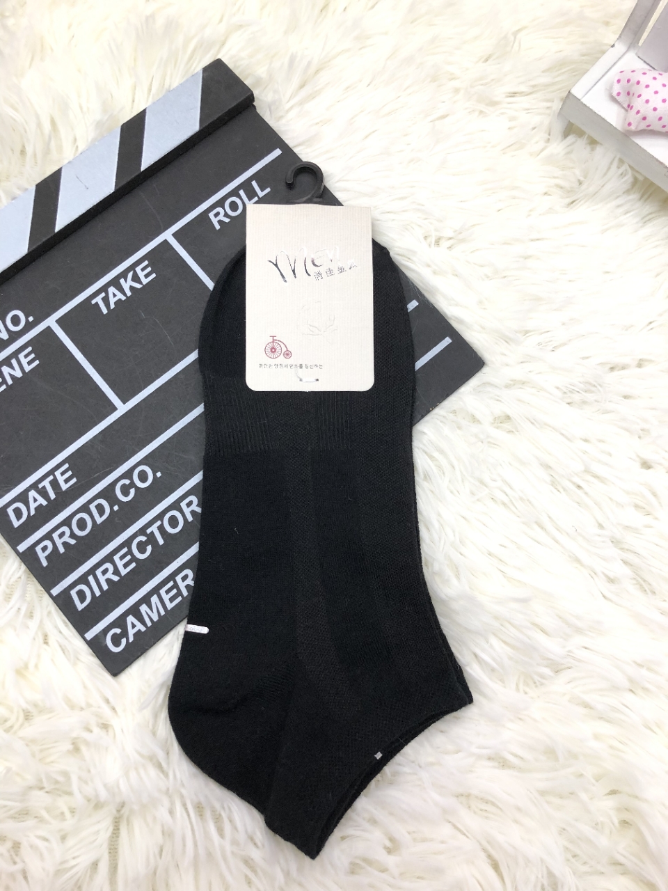 New men's socks, men's cotton short socks, spring and summer boat socks, low-top breathable, summer deodorizing and sweat-absorbing thin trendy socks details Picture