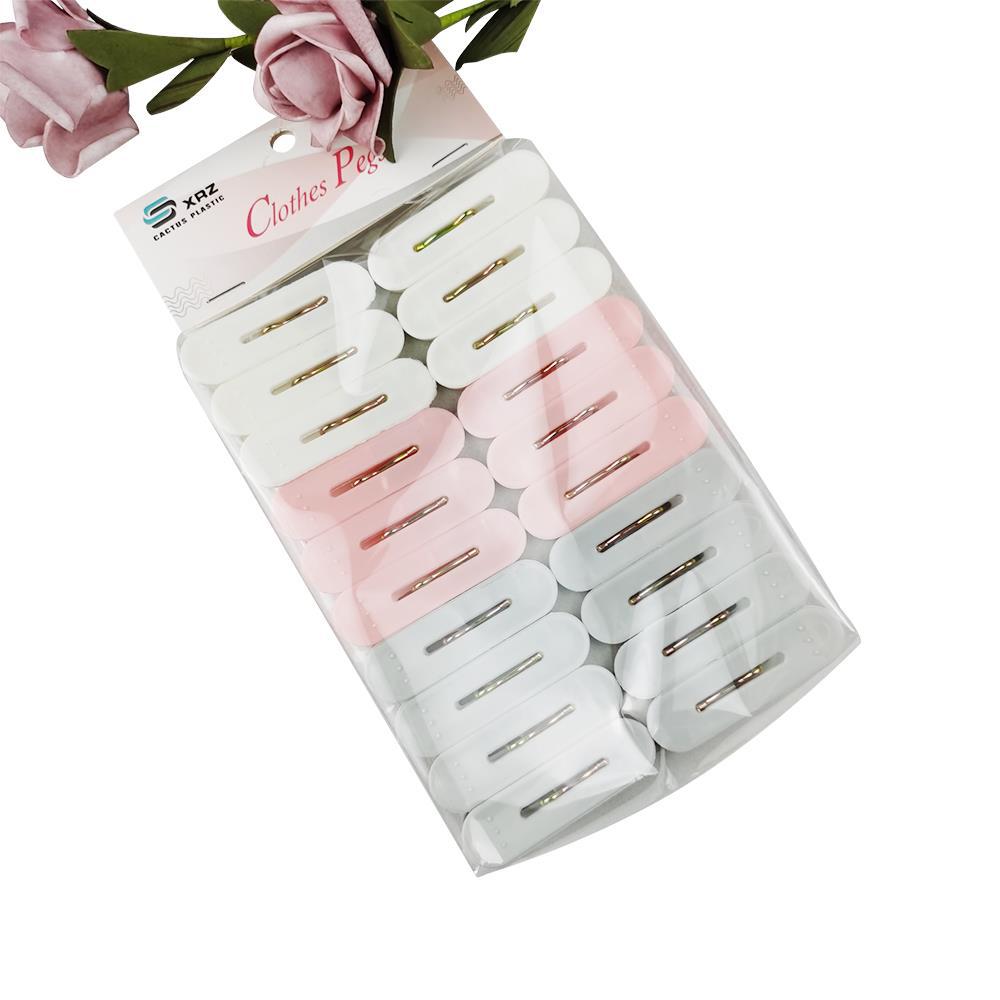 Moderno simple general cotton cord terrier uso diario tienda general clips de ropa clips de pantalones clips de almacenamiento una mano fuente