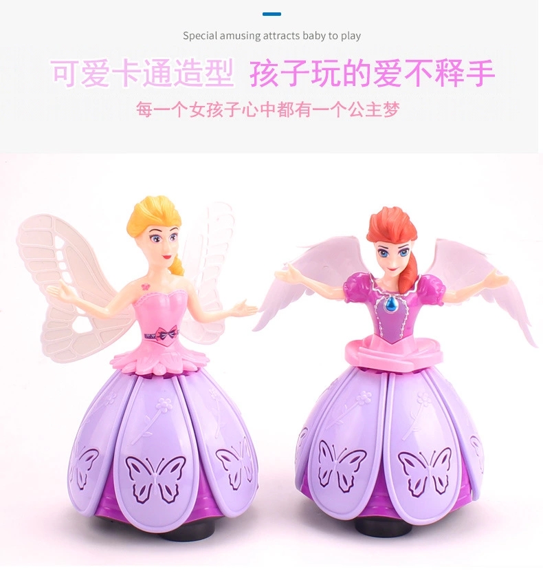New bestseller: Princess, walking, electric dancing robot, music spinning doll, children's and girls' toy Application Scenario