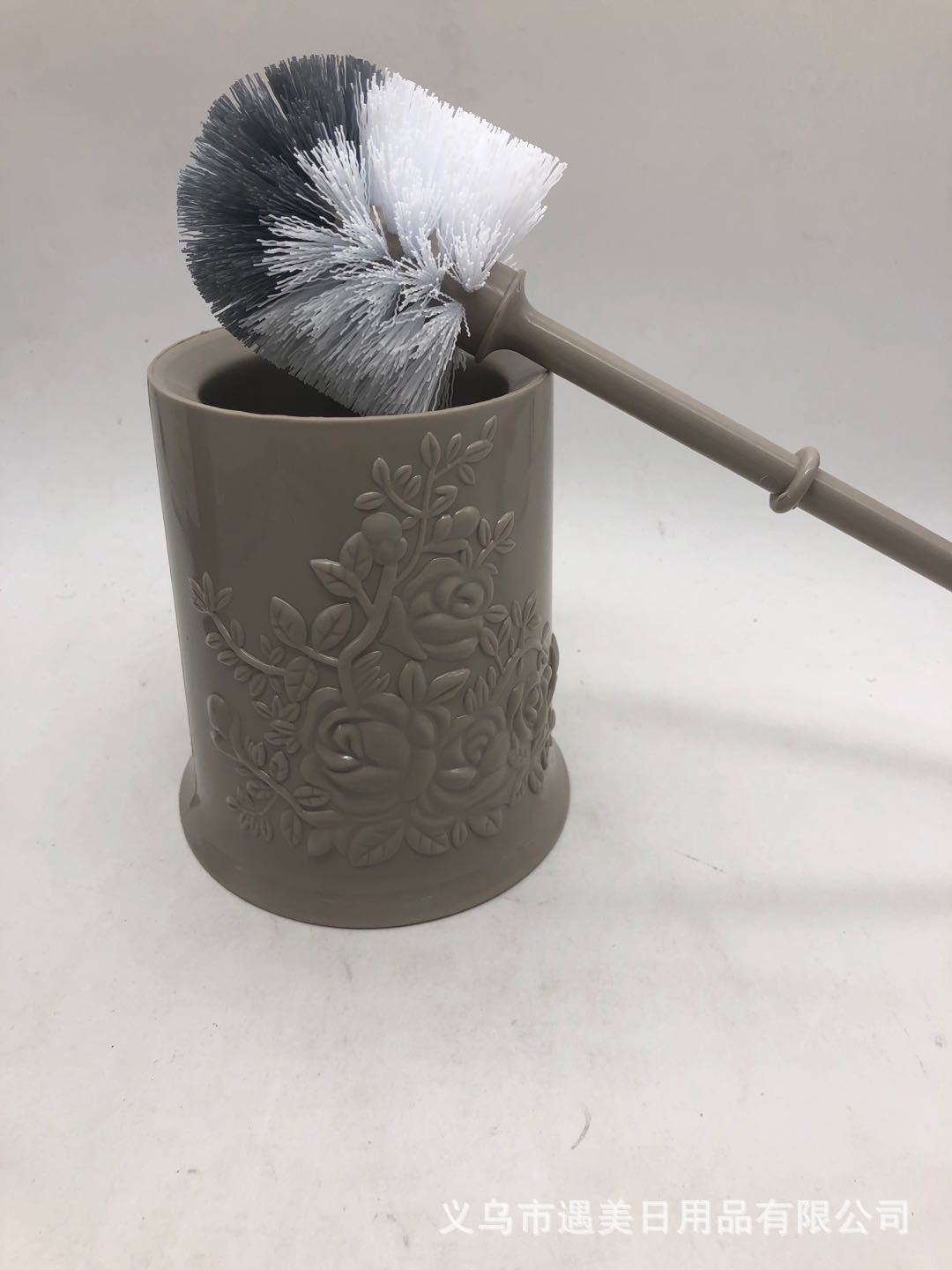 Factory wholesale toilet brush 304 stainless steel bathroom toilet brush set, non-rusting stainless steel toilet brush cup Specification image