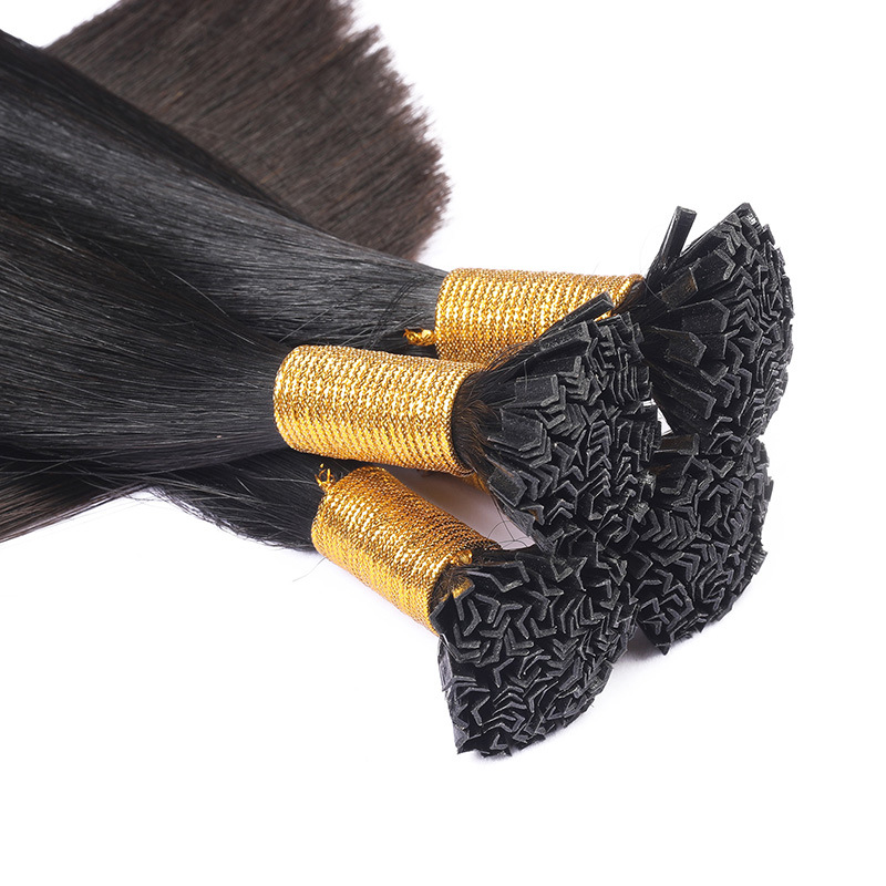 Manufacturers wholesale nail hair extensions V shape hair extensions tablet hair extensions Human tablet hair V shape hair extensions