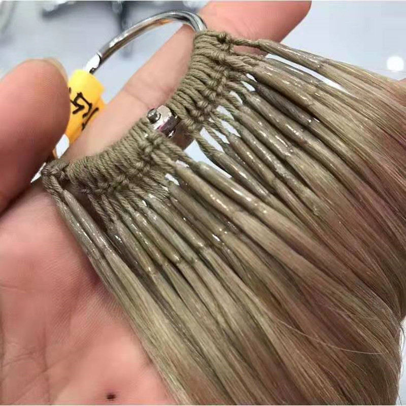 Korean double stick hair extensions double stick easy to pull hair extensions real hair wig without trace hair extensions thumbnail