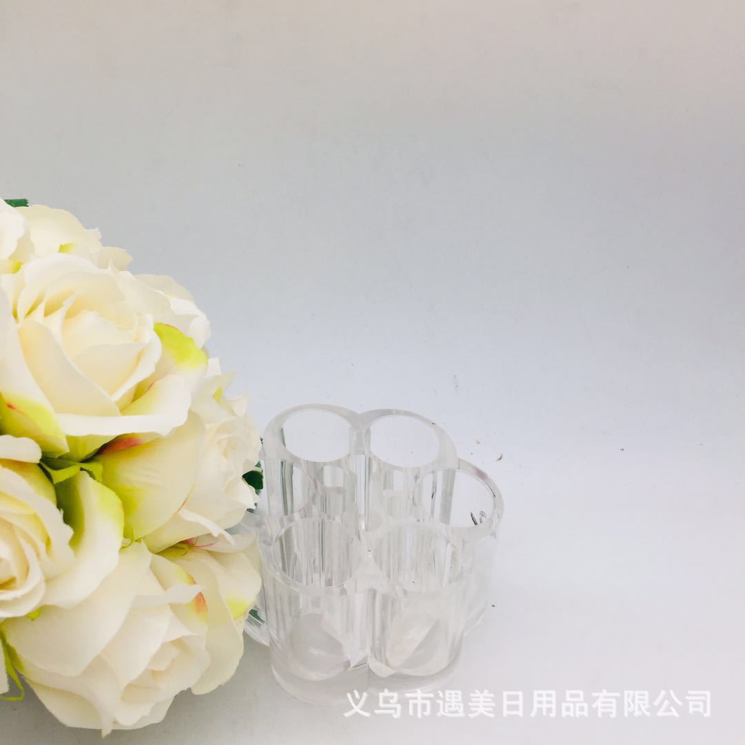 Transparent acrylic cosmetic storage box, tattoo lip gloss lipstick stand, jewelry crystal desktop storage box Specification image