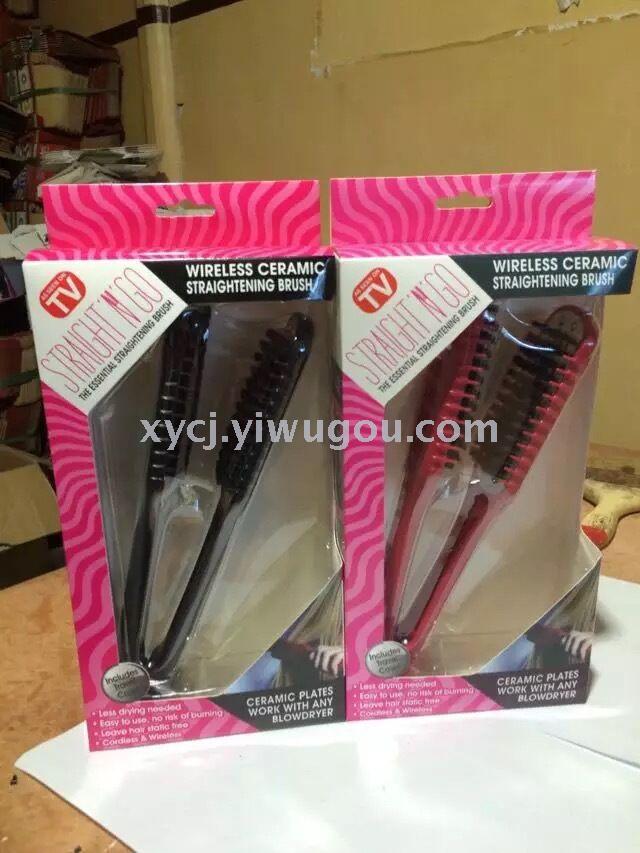 Electric hair straightening comb, magic hair straightening device Specification image