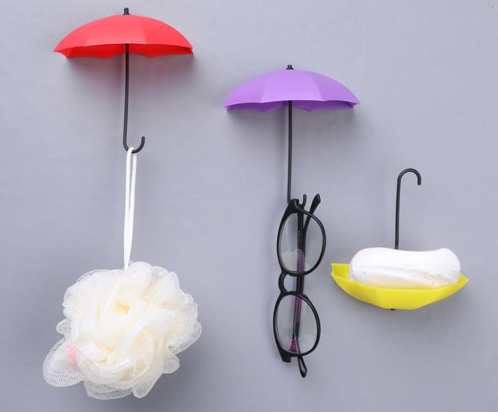 Daily necessities creative single hook ABS purple hook factory wholesale 2 yuan store boom