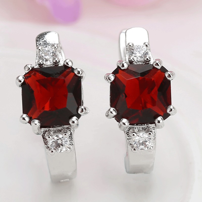 925银耳钉女韩国气质时尚百搭耳环耳扣首饰品礼物防过敏简单大方