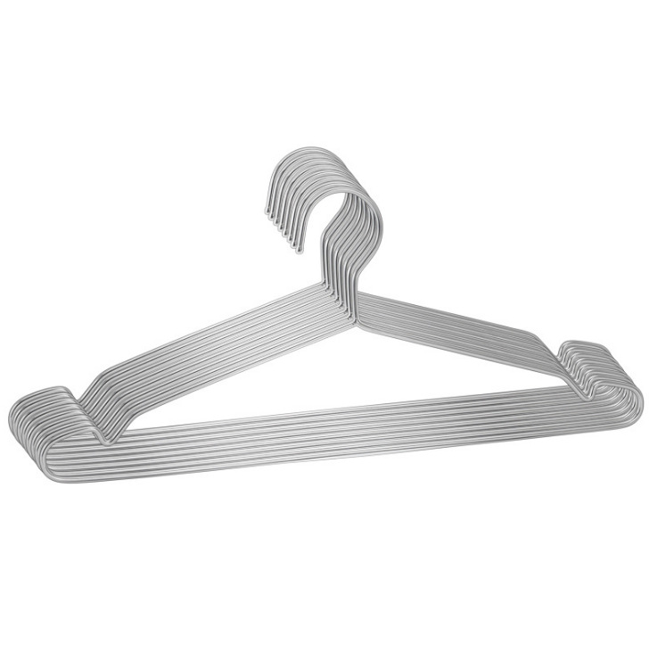 Modern and simple stainless steel daily necessities white clothes hangers from the source Application Scenario