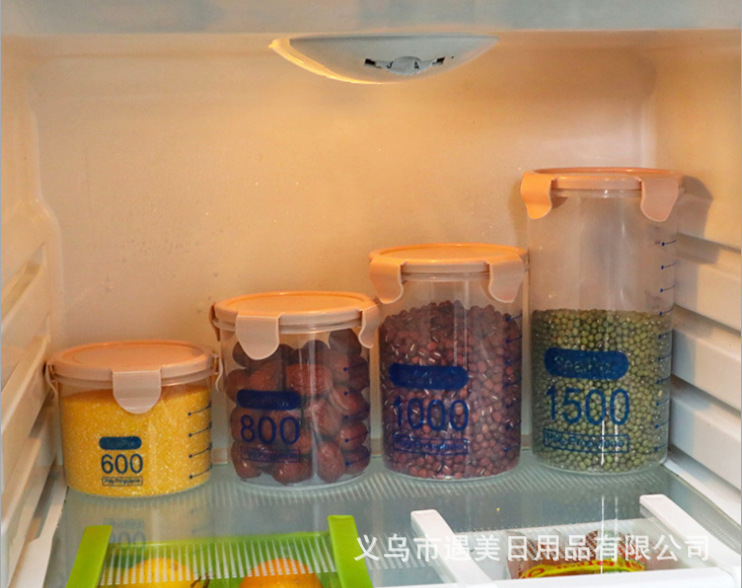 Korean-style high borosilicate food storage and sealing boxes for daily necessities, factory wholesale, popular bestsellers Specification image