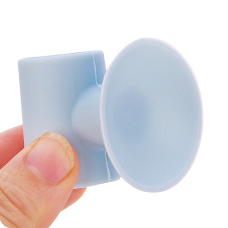 Door handle sound-absorbing protective pad, suction cup type door rear wall anti-collision pad, door rear silent anti-collision pad manufacturer wholesale details Picture