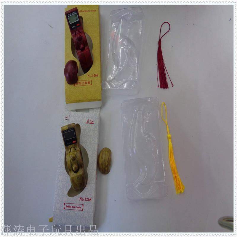 Manual prayer bead counter for chanting Buddha's name, anti-wood addition and subtraction, finger chanting display, ring pull-out to make connections, counter Application Scenario