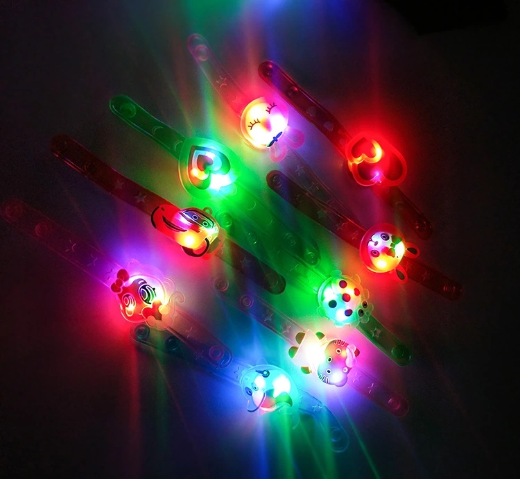 Luminous wristbands, flashing wristbands, toys, led luminous wristbands, night market street stalls, new products, bestsellers, wholesale Specification drawing