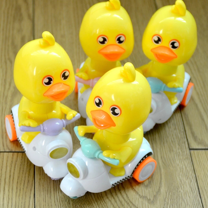 New best-selling products: Press the little yellow duck, rebound bike, motorcycle, night market, hot water vending stall, toy supply wholesale full figure