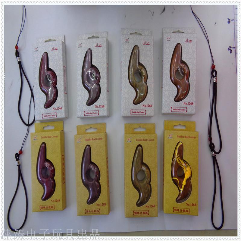 Manual prayer bead counter for chanting Buddha's name, anti-wood addition and subtraction, finger chanting display, ring pull-out to make connections, counter