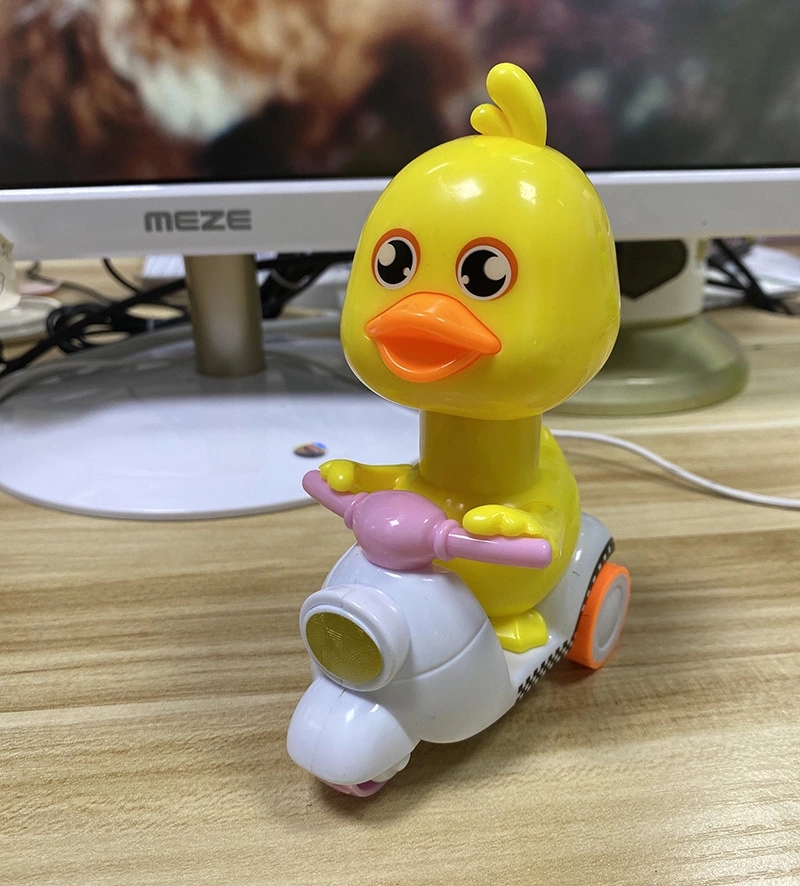 New best-selling products: Press the little yellow duck, rebound bike, motorcycle, night market, hot water vending stall, toy supply wholesale Item Picture