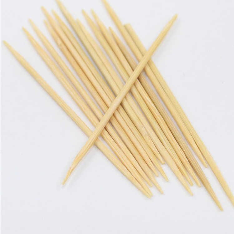 【 Individual Packaging 】 Disposable toothpicks for home and hotel meals, double-pointed bamboo bags, portable toothpick sticks Application Scenario