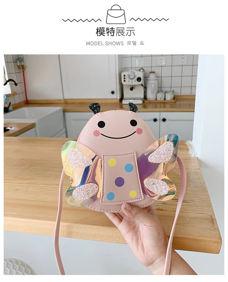 Korean children's bag 2022 New style Cartoon Bee crossbody bag, fashionable single-shoulder bag for toddlers, trendy baby accessory bag details Picture