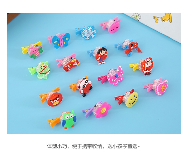 New best-selling products: Illuminated cartoon hairpins, children's LED flashing toys, hot sales at night markets and street stalls, wholesale of gifts and promotional items Item Picture