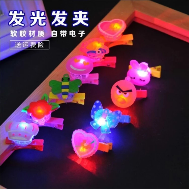 New best-selling products: Illuminated cartoon hairpins, children's LED flashing toys, hot sales at night markets and street stalls, wholesale of gifts and promotional items Specification drawing