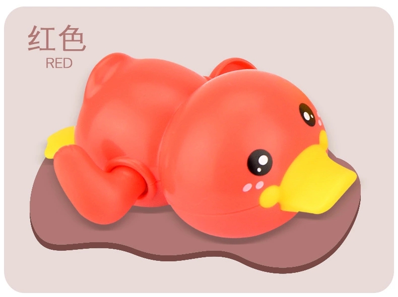 Children's bath, water play duck, wound up spring, little yellow duck, summer baby, baby, bathroom, bathing, swimming toy h Application Scenario