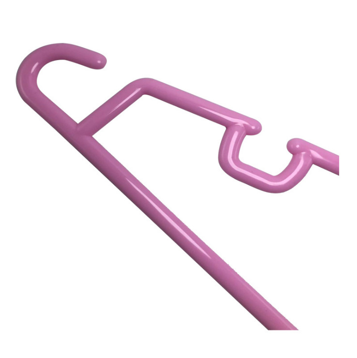 Modern and simple plastic daily necessities pink clothes hanger agency and franchise Specification image